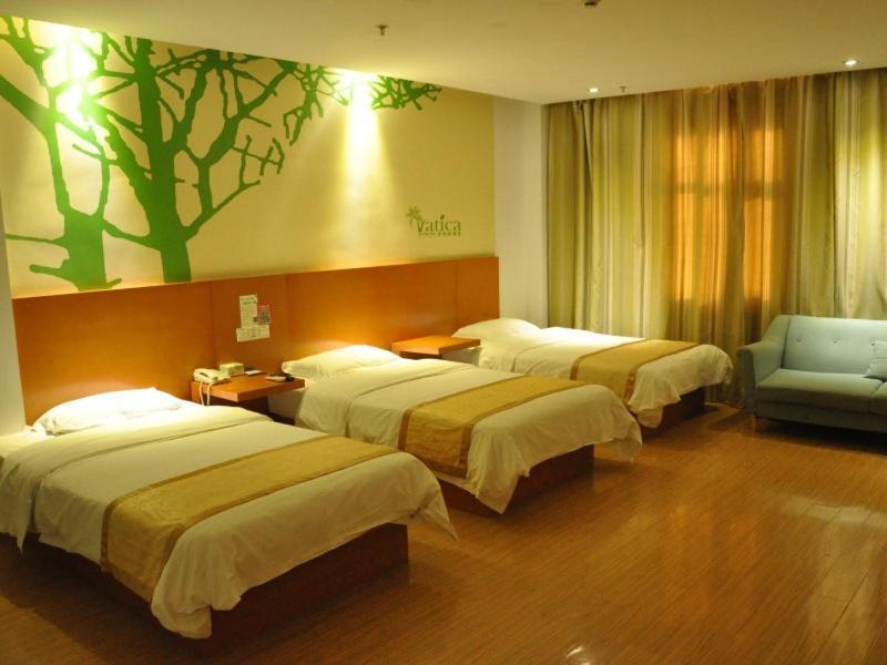 Vatica Shangdong Heze Mudan Road Shangri-La Square Hotel Eksteriør billede