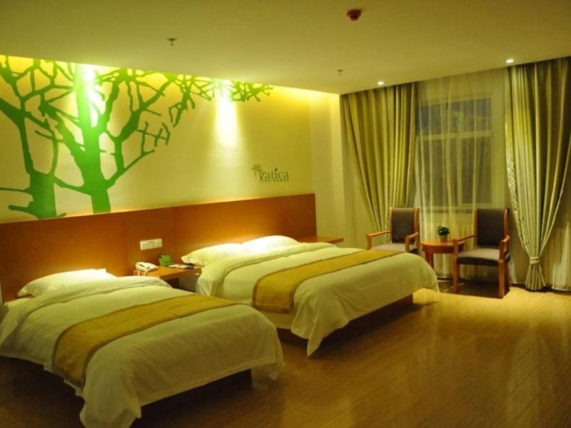 Vatica Shangdong Heze Mudan Road Shangri-La Square Hotel Eksteriør billede