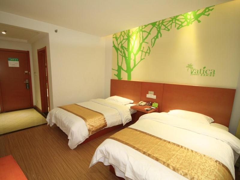 Vatica Shangdong Heze Mudan Road Shangri-La Square Hotel Eksteriør billede