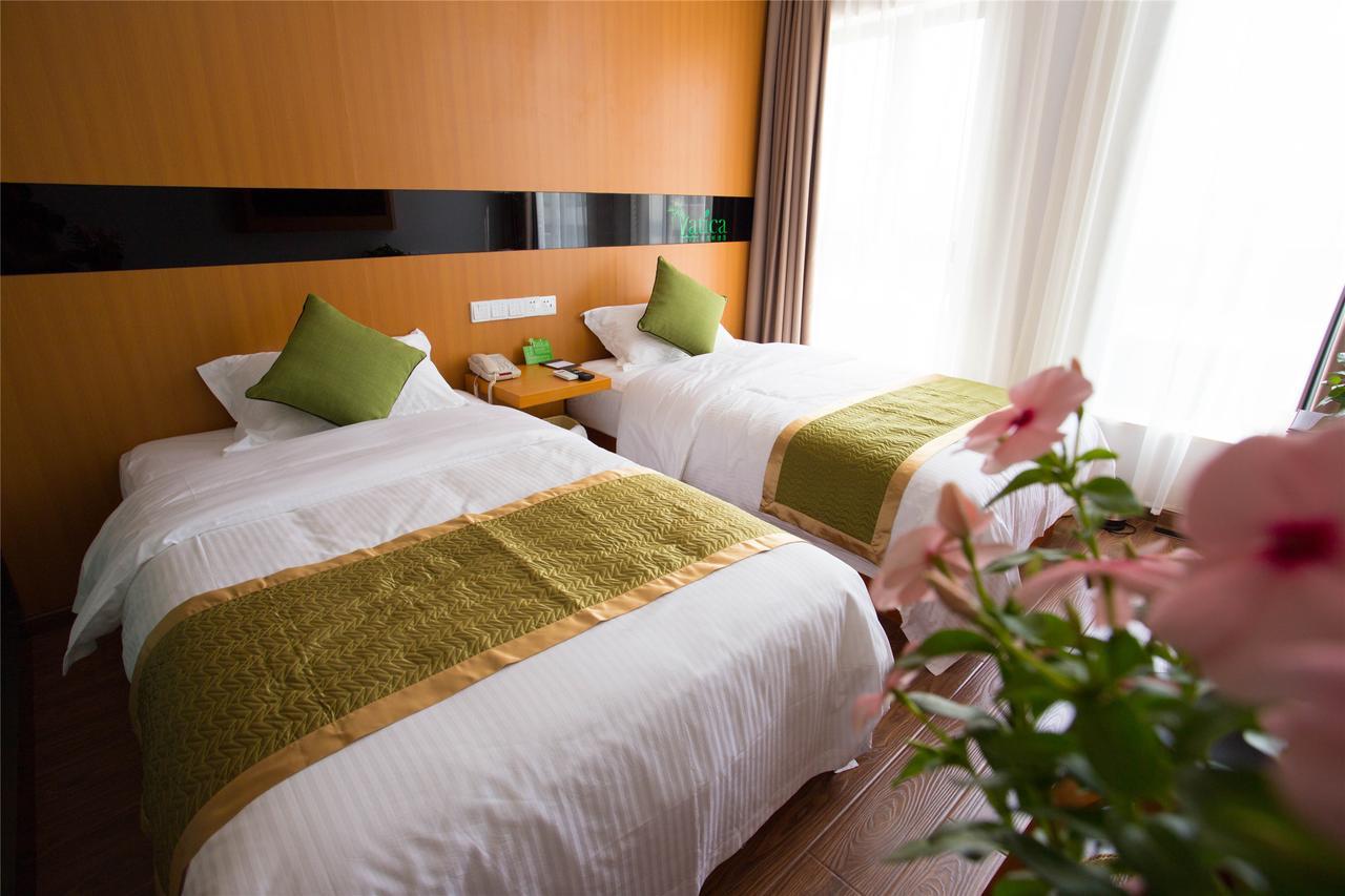 Vatica Shangdong Heze Mudan Road Shangri-La Square Hotel Eksteriør billede